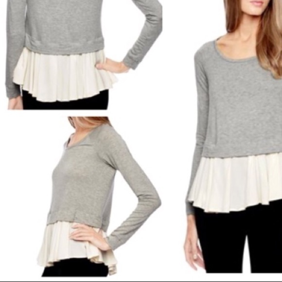 SOLD Ella Moss Gray with Cream Skirted Bottom - Picture 2 of 5